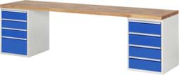 Zeige Details für Werkbank Modell 7820, B 3000xT 700xH 840mm, Buche-Massiv-Platte 40 mm Bild von Werkbank Modell 7820, B 3000xT 700xH 840mm, Buche-Massiv-Platte 40 mm