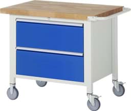Zeige Details für Fahrbare Werkbank Modell 8255, B 1000xT 700xH 880-1080mm, Buche-Massiv-Platte 40mm Bild von Fahrbare Werkbank Modell 8255, B 1000xT 700xH 880-1080mm, Buche-Massiv-Platte 40mm