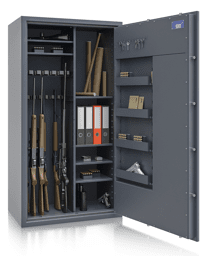 Zeige Details für Waffenschrank Modell GW-WSL1-12/14, 1600x850x500 mm HxBxT, RAL 7024 Bild von Waffenschrank Modell GW-WSL1-12/14, 1600x850x500 mm HxBxT, RAL 7024