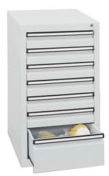 Zeige Details für Schubladenschrank 900x500x500 mm HxBxT, 7 Schubladen Bild von Schubladenschrank 900x500x500 mm HxBxT, 7 Schubladen
