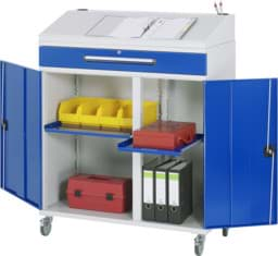 Bild von Beistellschrank-Stehpult, Modell 02