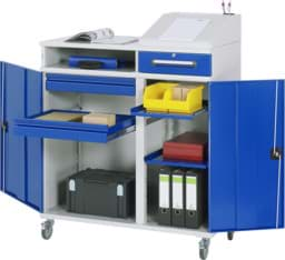 Bild von Beistellschrank-Stehpult, Modell 07