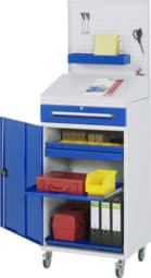 Zeige Details für Beistellschrank-Stehpult, Modell 04, mobil Bild von Beistellschrank-Stehpult, Modell 04, mobil