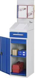 Zeige Details für Beistellschrank-Stehpult, Modell 04, stationär Bild von Beistellschrank-Stehpult, Modell 04, stationär