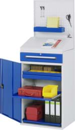 Zeige Details für Beistellschrank-Stehpult, Modell 04, stationär Bild von Beistellschrank-Stehpult, Modell 04, stationär