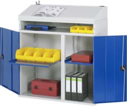 Zeige Details für Beistellschrank-Stehpult, Modell 01, stationär Bild von Beistellschrank-Stehpult, Modell 01, stationär