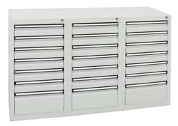 Zeige Details für Schubladenschrank 900x1500x500 mm HxBxT, 21 Schubladen Bild von Schubladenschrank 900x1500x500 mm HxBxT, 21 Schubladen