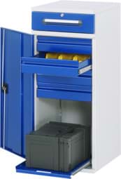Zeige Details für Beistellschrank-Stehpult, Modell 33, stationär Bild von Beistellschrank-Stehpult, Modell 33, stationär