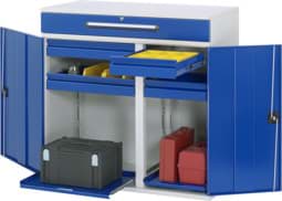 Zeige Details für Beistellschrank-Stehpult, Modell 32, stationär Bild von Beistellschrank-Stehpult, Modell 32, stationär