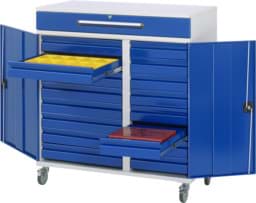 Zeige Details für Beistellschrank-Stehpult, Modell 34, mobil Bild von Beistellschrank-Stehpult, Modell 34, mobil