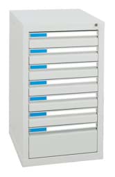 Zeige Details für Schubladenschrank 900x500x500 mm HxBxT, 7 Schubladen Bild von Schubladenschrank 900x500x500 mm HxBxT, 7 Schubladen