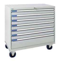 Zeige Details für Schubladenschrank 900x1000x500 mm HxBxT, 6 Schubladen Bild von Schubladenschrank 900x1000x500 mm HxBxT, 6 Schubladen