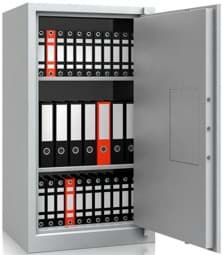 Zeige Details für Aktenschrank GW-BS 910, 1200x670x550 mm HxBxT, feuergeschützt Bild von Aktenschrank GW-BS 910, 1200x670x550 mm HxBxT, feuergeschützt