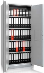 Zeige Details für Aktenschrank GW-BS 1100, 1950x950x550 mm HxBxT, feuergeschützt Bild von Aktenschrank GW-BS 1100, 1950x950x550 mm HxBxT, feuergeschützt