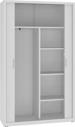 Zeige Details für Garderoben-/Wäscheschrank, 1990x1200x435 mm HxBxT, mit Rollladen, SBM 219 M Bild von Garderoben-/Wäscheschrank, 1990x1200x435 mm HxBxT, mit Rollladen, SBM 219 M
