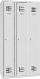 Zeige Details für Garderobenschrank, 3 Abteile mit 300 mm Abteilbreite, SUM 330 W, 1 pkt Bild von Garderobenschrank, 3 Abteile mit 300 mm Abteilbreite, SUM 330 W, 1 pkt