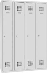 Zeige Details für Garderobenschrank, 4 Abteile mit 300 mm Abteilbreite SUM 340 W, 1 pkt Bild von Garderobenschrank, 4 Abteile mit 300 mm Abteilbreite SUM 340 W, 1 pkt
