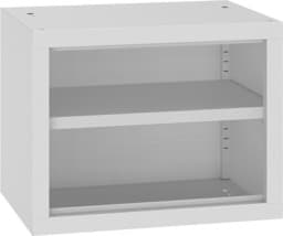 Zeige Details für Aufsatz-/Wandhängeregal RZ 401 lx, 465x600x435 mm HxBxT Bild von Aufsatz-/Wandhängeregal RZ 401 lx, 465x600x435 mm HxBxT
