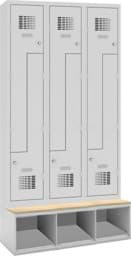 Zeige Details für Z-Garderobenschrank Schuhfach mit Sitzbank Bild von Z-Garderobenschrank Schuhfach mit Sitzbank