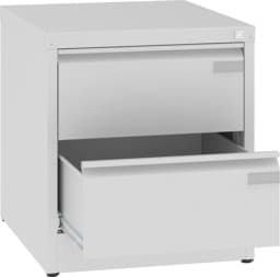 Zeige Details für Hängeregisterschrank SZK 304/2, 605x545x630 mm HxBxT mit 2 Schubladen Bild von Hängeregisterschrank SZK 304/2, 605x545x630 mm HxBxT mit 2 Schubladen