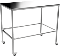 Zeige Details für fahrbarer Tisch STL 101, 880x1000x600 mm HxBxT Bild von fahrbarer Tisch STL 101, 880x1000x600 mm HxBxT