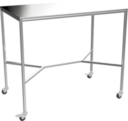 Zeige Details für fahrbarer Tisch STL 102, 880x1000x600 mm HxBxT Bild von fahrbarer Tisch STL 102, 880x1000x600 mm HxBxT