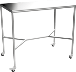 Bild von fahrbarer Tisch STL 102, 880x1000x600 mm HxBxT