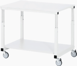 Zeige Details für Tischwagen 1000x700x650-1050 mm LxTxH, EGB-Hartlaminat-Arbeitsplatte
 Bild von Tischwagen 1000x700x650-1050 mm LxTxH, EGB-Hartlaminat-Arbeitsplatte