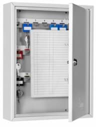 Zeige Details für Schlüsselschrank GW-S 42, Farbe RAL 7035 Bild von Schlüsselschrank GW-S 42, Farbe RAL 7035
