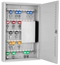 Zeige Details für Schlüsselschrank GW-S 50, Farbe RAL 7035 Bild von Schlüsselschrank GW-S 50, Farbe RAL 7035