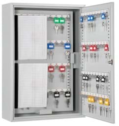 Zeige Details für Schlüsselschrank GW-S 150, Farbe RAL 7035 Bild von Schlüsselschrank GW-S 150, Farbe RAL 7035