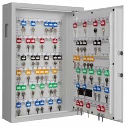Zeige Details für Schlüsselschrank GW-SLE 120, Farbe RAL 7035 Bild von Schlüsselschrank GW-SLE 120, Farbe RAL 7035