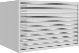 Zeige Details für Archivierungsschrank SRM 200, 10 Schubladen Bild von Archivierungsschrank SRM 200, 10 Schubladen