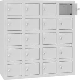 Zeige Details für Wertsachen-/Mobiltelefonschrank mit 20 Fächern mit USB Bild von Wertsachen-/Mobiltelefonschrank mit 20 Fächern mit USB