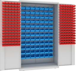 Zeige Details für Werkstattschrank mit Behälter  1990x1200x500 mm HxBxT, MSW212/5-09s Bild von Werkstattschrank mit Behälter  1990x1200x500 mm HxBxT, MSW212/5-09s