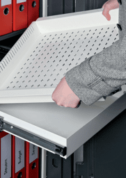 Zeige Details für Einsetzbarer Diskettenkorb in Schublade Bild von Einsetzbarer Diskettenkorb in Schublade