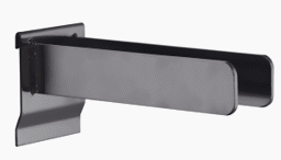 Zeige Details für Gabelträger, lichte Weite 40 mm, anthrazitgrau
 Bild von Gabelträger, lichte Weite 40 mm, anthrazitgrau