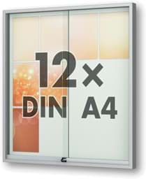 Zeige Details für Schaukasten Fortis 930x1010x60 mm BxHxT Bild von Schaukasten Fortis 930x1010x60 mm BxHxT