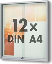 Zeige Details für Schaukasten Fortis 930x1010x80 mm BxHxT Bild von Schaukasten Fortis 930x1010x80 mm BxHxT