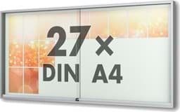 Zeige Details für Schaukasten Fortis 2030x1010x80 mm BxHxT Bild von Schaukasten Fortis 2030x1010x80 mm BxHxT