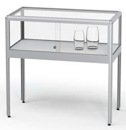Zeige Details für Tischvitrine Vertum 220G, 970x1020x520 mm HxBxT Bild von Tischvitrine Vertum 220G, 970x1020x520 mm HxBxT