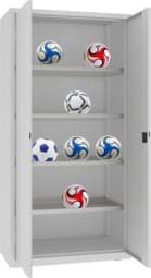 Zeige Details für Ballschrank 1990x1000x500 mm HxBxT, MSW210/5-20 Bild von Ballschrank 1990x1000x500 mm HxBxT, MSW210/5-20