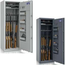 Zeige Details für Waffenschrank Modell GW-WSL0-6/16, 1500x550x450 mm HxBxT Bild von Waffenschrank Modell GW-WSL0-6/16, 1500x550x450 mm HxBxT