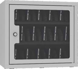 Zeige Details für Mobiltelefonschrank SKA 30, 400x450x250 mm HxBxT Bild von Mobiltelefonschrank SKA 30, 400x450x250 mm HxBxT