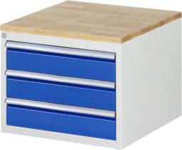 Zeige Details für Schubladenschrank Modell L2.3, 465 x 580 x 650 mm HxBxT Bild von Schubladenschrank Modell L2.3, 465 x 580 x 650 mm HxBxT