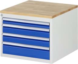 Zeige Details für Schubladenschrank Modell L2.7, 465 x 580 x 650 mm HxBxT Bild von Schubladenschrank Modell L2.7, 465 x 580 x 650 mm HxBxT