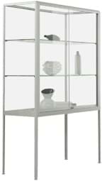 Zeige Details für Hochbeinvitrine 2000x1200x500 mm HxBxT Bild von Hochbeinvitrine 2000x1200x500 mm HxBxT