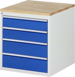 Zeige Details für Schubladenschrank Modell L3.6, 645 x 580 x 650 mm HxBxT Bild von Schubladenschrank Modell L3.6, 645 x 580 x 650 mm HxBxT
