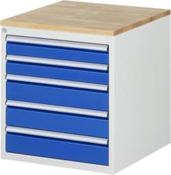 Zeige Details für Schubladenschrank Modell L3.20, 645 x 580 x 650 mm HxBxT Bild von Schubladenschrank Modell L3.20, 645 x 580 x 650 mm HxBxT