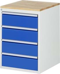 Zeige Details für Schubladenschrank Modell L5.1, 825 x 580 x 650 mm HxBxT Bild von Schubladenschrank Modell L5.1, 825 x 580 x 650 mm HxBxT
